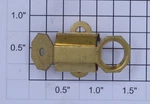 Ives 3235R-2 Standard Gauge Octagon Headlight Housing Only (10). Fixed Price $40.00.