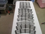 Lot Of 12 Pcs. Prewar Lionel Straight / Curve Standard Gauge Track. Fixed Price $35.00.