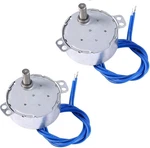 2PCS Synchronous Motor 50/60HZ Ac 100 127V 4W 2.5-3RPM/MIN Ccw/cw For. Fixed Price $18.95.