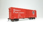 Ho Gn 40' Boxcar W/ Early Idne: Great Northern - Vermilion: Single. Fixed Price $41.99.