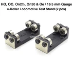 HO/OO/ON2 /ON30/OE 16.5 Mm Gauge 4-ROLLER Locomotive Test Stand Dc/dcc Pcs H0. Fixed Price $66.00.