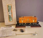 Williams Reproduction 9E Electric Standard Gauge Tinplate Orange No Motor W/box. Fixed Price $329.99.