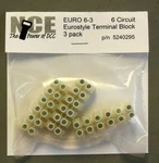 Nce 6-CIRCUIT Eurostyle Terminal Strips For 14-24 Awg Wire PKG(3) 5240295. Fixed Price $13.98.