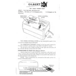 Gilbert Ho American Flyer Trains 32655 Power Pack M3841 Instruction Sheet Copy. Fixed Price $9.99.