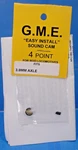 G.m.e. Sound Cam 3.0MM Axle 4 Point Steam Loco Pfm Pbl Dcc HO,SN3,ON30,ON3. Fixed Price $24.95.