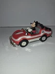 Vintage Disney Mickey Mouse Car #45 Pull Back & Go Red Convertible Toy Race. Fixed Price $9.98.