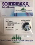 Soundtraxx 810153 1" Round Speaker (28MM) Ohm Watt $5 Offer. Fixed Price $10.36.