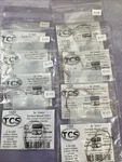 Lot Of 8 Pkg Tcs 10X Smled With Magnet Wire Blue, Green, Red - Nos. Fixed Price $39.99.