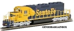 Ho Scale Santa Fe SD40-2 Factory Dcc Equipped Locomotive New Bachmann 60913. Fixed Price $153.92.