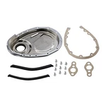 1 Set Shlpdfm Timing Chain Cover Kit Cnc Aluminum Alloy Chrome Sbc Gasket Seal. Fixed Price $38.96.