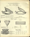 Ca 1903 Paper Ad 4 Pg Ship's Steering Wheel Port Light Puritan Screw Steerer ++. Fixed Price $29.99.