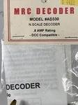 Mrc Scale Decoder AD330 Model Trains New. Fixed Price $50.00.
