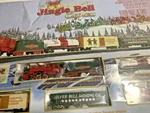 Bachmann Ho Jingle Bell Express Set Train Car Ez Track Engine Freight 00724. Fixed Price $115.00.
