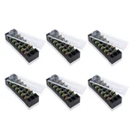 Pngknyocn Positions Dual Rows 600V 15A Barrier Screw Terminal Strip Block W.... Fixed Price $17.09.