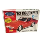 Lindberg 1/25 Model Kit 72162 Ford 63 Cougar Ii Concept Car Nib Sealed. Fixed Price $24.99.