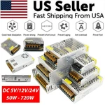 Switch Power Supply Transformer Ac 110V To Dc 5V 12V 24V Adapter Led Strip. Fixed Price $51.19.
