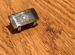 Lionel Prewar Standard Gauge Part Pickup Shoe & Spring Set M-58 / 5-6-7-38-33-42. Fixed Price $11.99.