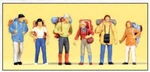 Preiser 10113 Ho Scale Young Travelers With Backpack. Fixed Price $20.24.