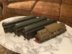 1920S Prewar Lionel 402E Dual Motor Engine With 428, 429 & 430 Train Cars #2. Fixed Price $750.00.
