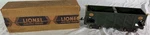 Lionel Prewar Standard Gauge 216 Coal Hopper - Green Boxed. Fixed Price $225.00.