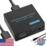 Vpfet Hdmi Audio Extractor 4K Optical 3.5MM Aux Splitter Hdcp Dts 5.1 Pcm. Fixed Price $29.15.