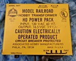 Gauge Ahm Model Railroad Hobby Transformer 70277 - Tested Working. Fixed Price $9.95.