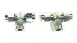 Lenz 1/4 Inch Female Compression Tee Coupler Lot Of 2 Nos. Fixed Price $37.04.