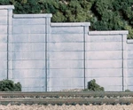 Woodland Scenics Concrete Retaining Walls PKG(3) C1258. Fixed Price $15.98.