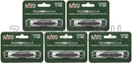 Set Of 5 Kato 11-109 Pocket Line Series Electric Locomotive Power Unit N-scale. Fixed Price $84.99.