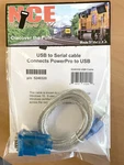 New Nce 320 6' Usb To Serial Powerhouse Pro Cable - Jmri Pc Connection. Fixed Price $17.56.