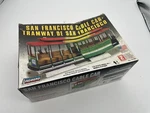 Lindberg San Francisco Cable Car Model 72162 Open Box, 1:25, Rough, Unbuilt. Fixed Price $20.00.