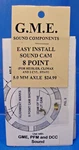 G.m.e. Sound Cam 5.0MM Axle 8 Point For Steam Loco Pfm Pbl Dcc S,o,g,f, 1/20.3. Fixed Price $24.95.