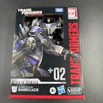 Hasbro Transformers Studio Series Deluxe Wfc #02 Barricade Action Figure. Fixed Price $44.99.