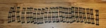 Vintage American Flyer Standard Gauge Train Track Lot 24 : 3 Straight 21 Curved. Fixed Price $45.00.
