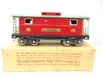 Lionel 217 Caboose Red, Peacock Brass Ob Prewar Standard Gauge X7315. Fixed Price $69.00.