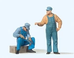 Preiser 63077 Gauge - Scale 1:32 Track Construction Worker Usa. Fixed Price $29.99.