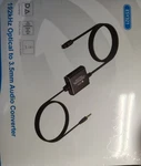 Esynic 192KHZ Dac Converter Optical 3.5MM Adapter Pcm Output Only 2M/6FT. Fixed Price $10.00.