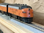 Ho Scale Milwaukee Road F7A + Dummy B Unit Stewart/kato Drive Kadee Couplers. Fixed Price $165.00.