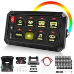 Chelhead 12V Switch Panel 8 Gang Rgb Led 3 Button Touch Control Momentary. Fixed Price $161.77.