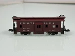 Con-cor Scale Prr Pennsylvania Railroad #477923 Bay Window Train Car Caboose. Fixed Price $19.95.