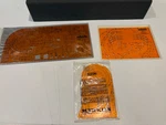 Marklin 0206 & 0210 0211 Track Planning Stencils For - Ho. Fixed Price $30.00.
