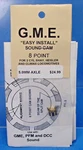 G.m.e. Sound Cam 5.0MM Axle 8 Point For Steam Loco Pfm Pbl Dcc S,o,g,f, 1/20.3. Fixed Price $24.95.