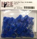 Nce New 2025 TBTB20 Track Bus Taps Blue 5240286. Fixed Price $8.16.