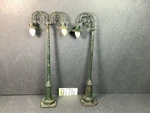 Prewar Lionel Standard Gauge Two #61,#67 Street Lamp Posts ( Lighted). Fixed Price $90.00.