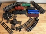 Marx Steam Locomotive 666 Train Set With Tracks & Transformer 32 Pieces. Fixed Price $49.95.