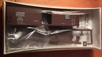 Walthers Ho Canadian National 40' Steel Box Car #932-3113 & Coupler Conversion. Fixed Price $17.00.