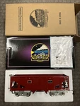 + Mth Flyer Standard Gauge Tinplate Red 4006 Hopper Car 10-2203 *h. Fixed Price $225.00.