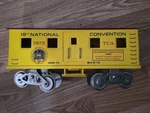 Mccoy Manufacturing 1973 Tinplate Tca Nat'l Convention Train Car. Standard O.. Fixed Price $79.00.