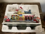 Hawthorne Village Rudolph's Reindeer Christmas Town Train Station 1363. Fixed Price $55.00.