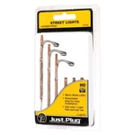 Woodland Scenics JP5630 Ho Street Lights, Wooden Pole (3). Fixed Price $21.67.